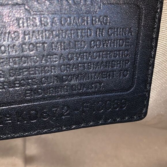 Coach hamilton Pebbled Leather Bag - Picture 5 of 5